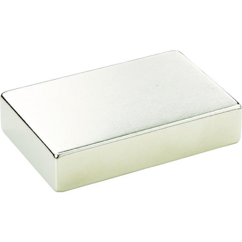 ＴＲＵＳＣＯ ネオジム磁石 角形 １０ｍｍＸ１０ｍｍＸ１０ｍｍ （１個＝１ＰＫ） TN10-10K-1P
