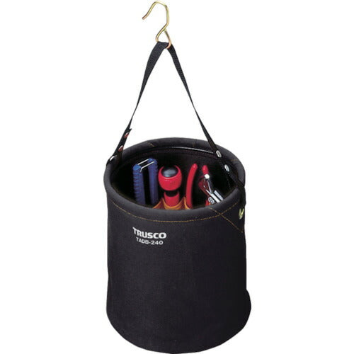 ＴＲＵＳＣＯ　アタッチメント付電工バケツ　Φ２４０Ｘ２４０ TADB-240