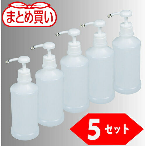 ＴＲＵＳＣＯ　まとめ買い　霧状スプレーボトル　置き型　６５０ｍｌ　５個セット TSAG-650-P5