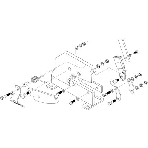 ＴＲＵＳＣＯ　板金用切断機レバーシャＰ－３用部品　ＮＯ．１４平ワッシャー P3014