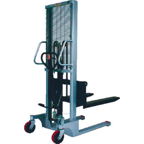 【取寄品】 ＴＲＵＳＣＯ コゾウスタッカー１０００ｋｇ（足踏み油圧式）Ｈ８５－１６００ TPAH-L-1016 【送料都度見積】