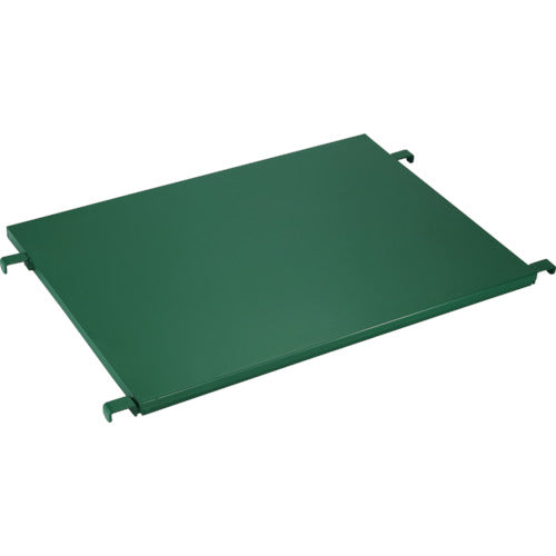 ＴＲＵＳＣＯ　カゴ車　ハイテナー用中間棚板　９５０Ｘ８００　緑 THT-4T-GN