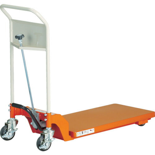 ＴＲＵＳＣＯ　ハンドリフター　４００ｋｇ　９００Ｘ６００　低床式 HLF-S400-85L