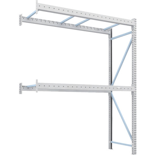 【取寄品】 ＴＲＵＳＣＯ パレットラック１トン２３００Ｘ９００ＸＨ３０００ ２段 連結 1D-30B23-09-2B 【送料都度見積】