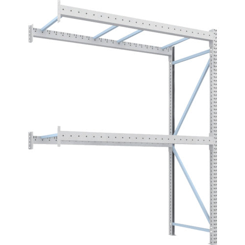 【取寄品】 ＴＲＵＳＣＯ パレットラック１トン２３００Ｘ１０００ＸＨ３０００ ２段 連結 1D-30B23-10-2B 【送料都度見積】