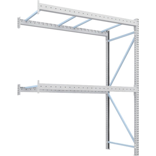 【取寄品】 ＴＲＵＳＣＯ パレットラック２トン用２３００Ｘ１１００ＸＨ３０００ ２段 連結 2D-30B23-11-2B 【送料都度見積】