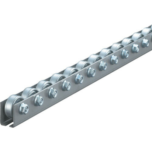 ＴＲＵＳＣＯ ホイールコンベヤ プレス製Φ２５．４Ｘ９ Ｐ３５ＸＬ１５００ V2509P-35-1500