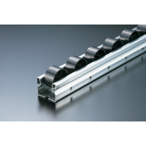 ＴＲＵＳＣＯ 流動棚用ホイールコンベヤ 導電性Φ３６ Ｐ４０ＸＬ１５００ V-3620UD-40-1500