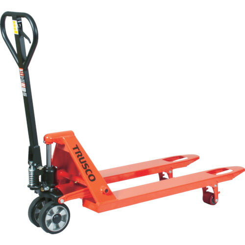 ＴＲＵＳＣＯ　ハンドパレットトラック　１．５ｔ用　Ｌ１０５０ＸＷ５５０　軽量型 THPT15-105-55S