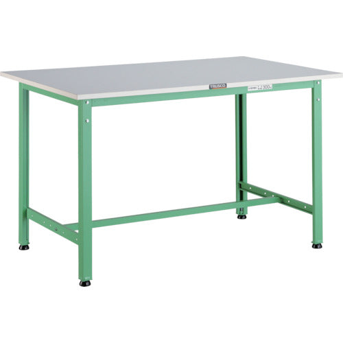 ＴＲＵＳＣＯ　軽荷重作業台（３００ｋｇ）ＡＥ型　９００Ｘ６００ＸＨ７４０　基本タイプ　ヤンググリーン色 RAE-0960 YG