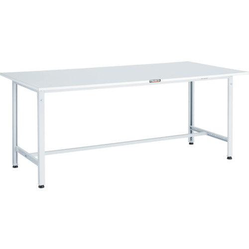 ＴＲＵＳＣＯ　軽荷重作業台（３００ｋｇ）ＡＥ型　１５００Ｘ６００ＸＨ７４０　基本タイプ　ホワイト色 RAE-1560 W
