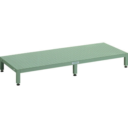 ＴＲＵＳＣＯ 高床用縞鋼板ステップ １５００Ｘ６００ＸＨ１９０～２２０ UFSH-1560S