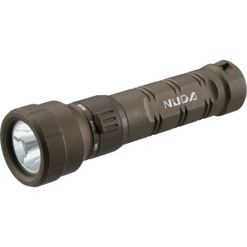 ＴＲＵＳＣＯ　充電式防水ＬＥＤライト　ＮＵＤＡ　３２０ルーメン　ＯＤ色 TLWN-320-OD