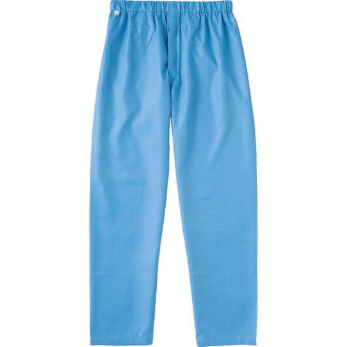 ＴＲＵＳＣＯ 制電糸グリッド仕様パンツ ブルー Ｍ TCLGP-B-M