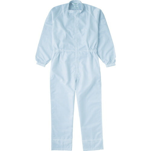 ＴＲＵＳＣＯ 制電糸グリッド仕様フード無つなぎ服 ホワイト ３Ｌ TCOG-W-3L