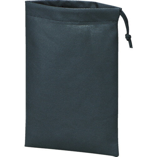 ＴＲＵＳＣＯ　不織布巾着袋　黒　４２０Ｘ３３０Ｘ１００ＭＭ　（１０枚入） TNFD-10-M