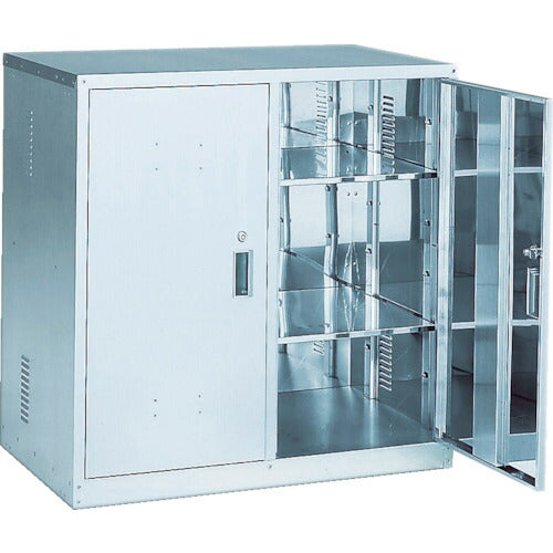ＴＲＵＳＣＯ　耐震薬品庫　両開型　９００Ｘ５００ＸＨ９００ TK-1HN