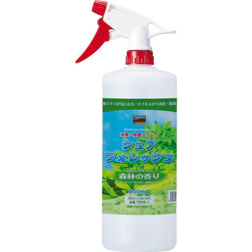 ＴＲＵＳＣＯ　除菌・消臭剤シュアフォレッシュ　スプレータイプ　９５０ＭＬ TDDE-1