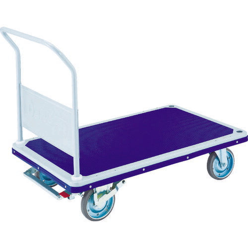 【取寄品】 ＴＲＵＳＣＯ 始動アシスト台車 アクセル ペダル式 足踏みストッパー付 502NFA-FB 【送料都度見積】