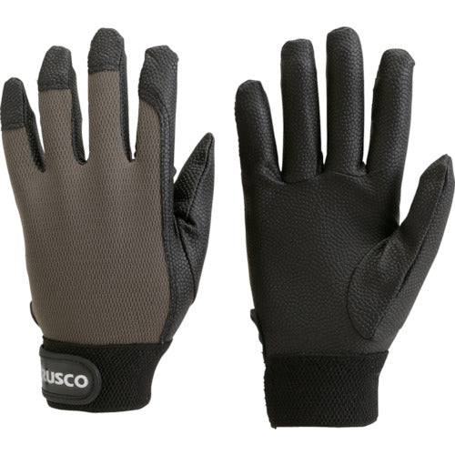 ＴＲＵＳＣＯ　ＰＵ厚手手袋　エンボス加工　ＯＤ　Ｓ TPUG-OD-S