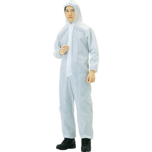 ＴＲＵＳＣＯ　まとめ買い　不織布使い捨て保護服Ｌ　（４０着入） TPC-L-40