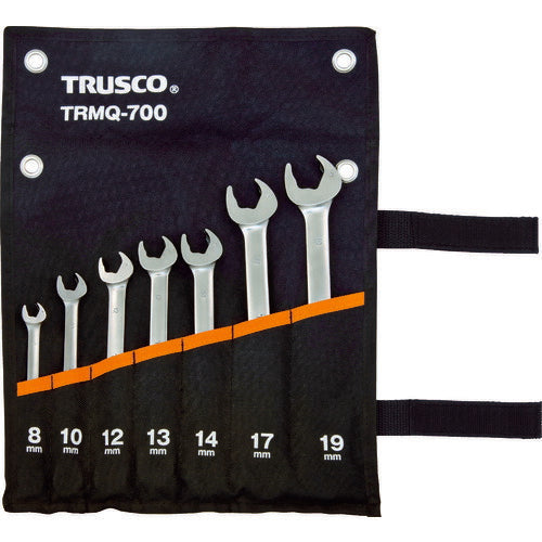 ＴＲＵＳＣＯ　クイックラチェットコンビネーションレンチセット７本組 TRMQ-700