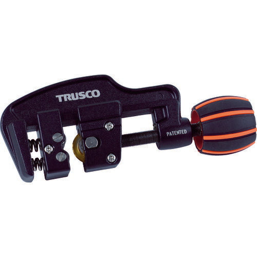 ＴＲＵＳＣＯ チューブカッター（自動送り機能付き）チタンコーティング刃 TTC-632T