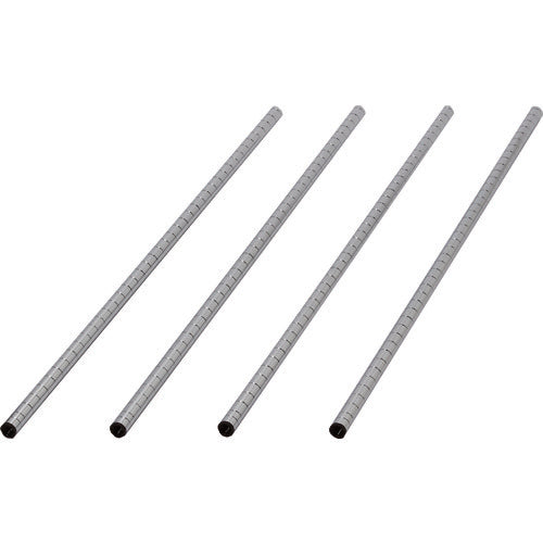 ＴＲＵＳＣＯ　スチール製ワゴン用支柱　ツールワゴン　フェニックスワゴン用　Ｈ１２００用　４本入 PEW-12H-M16SET