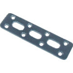 ＴＲＵＳＣＯ　ジョイント金具２５型フラット　黒　２５Ｘ１４４ TK25-F5CP