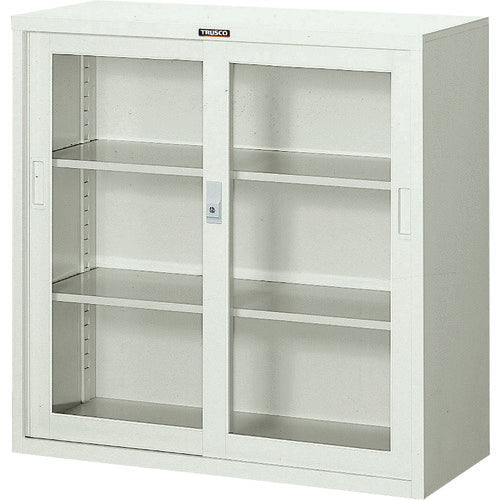 ＴＲＵＳＣＯ　スタンダード書庫（Ｄ４００）　ガラス引違　８８０ＸＨ８８０ N303G