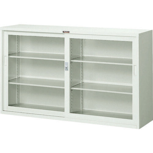ＴＲＵＳＣＯ　スタンダード書庫（Ｄ４００）　ガラス引違　１５００ＸＨ８８０ N305G