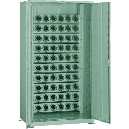 ＴＲＵＳＣＯ ツーリング保管庫ＢＴ・ＮＴ４０用Ｘ９０個スチール戸ロック ＢＴ４０ VTL-1800DBT40