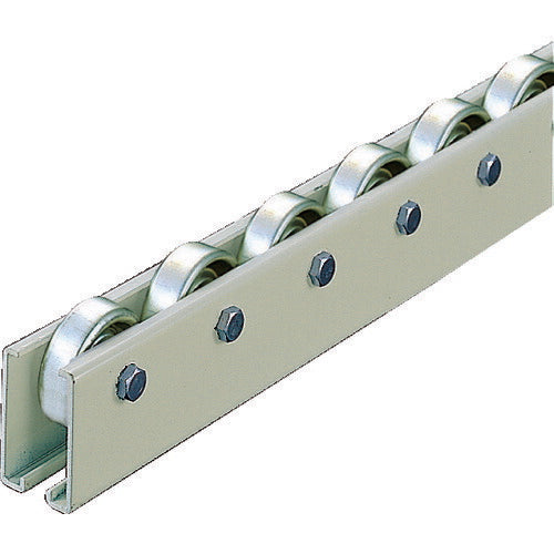 ＴＲＵＳＣＯ ホイールコンベヤ プレス製Φ３８Ｘ１２ Ｐ１００ＸＬ２０００ V-38S-100-2000