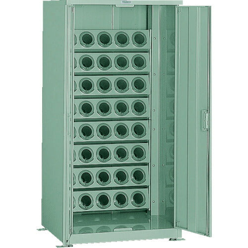 ＴＲＵＳＣＯ ツーリング保管庫 ホルダ４０個 スチール戸 ロック付 ＢＴ５０ VTL-1500DBT50