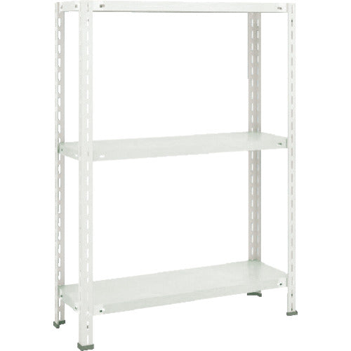 ＴＲＵＳＣＯ　スチールラック　軽量棚　中棚ボルトレス型１８００Ｘ３００Ｘ１２００　３段　ネオグレー L46V-13(NG)
