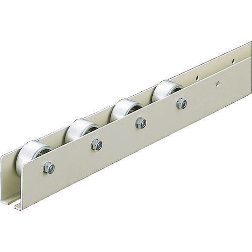 ＴＲＵＳＣＯ ホイールコンベヤ プレス製Φ４０Ｘ２０ Ｐ１００ＸＬ３０００ V-40T-100-3000