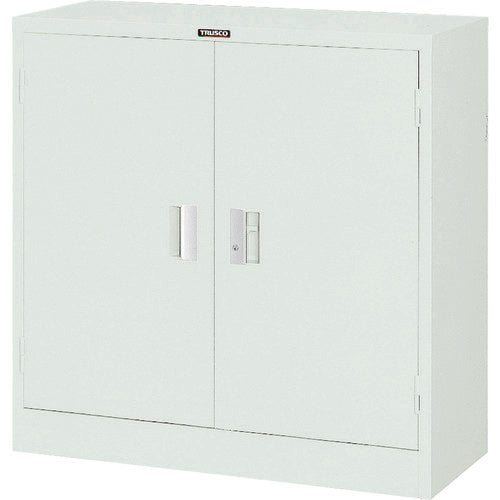 ＴＲＵＳＣＯ　スタンダード書庫（Ｄ３８０）　両開　８８０ＸＨ８８０　ネオグレー N303