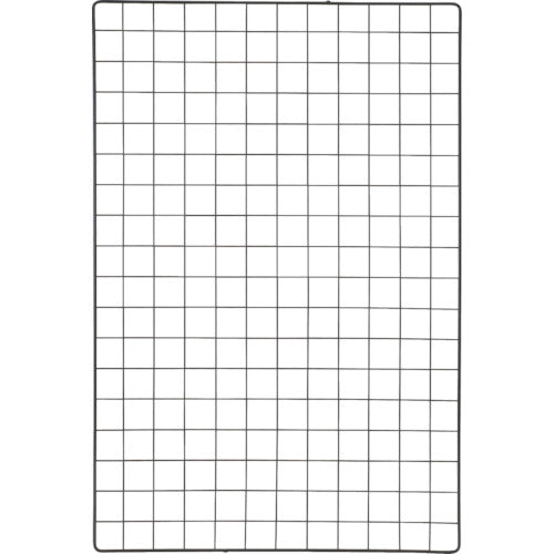 ＴＲＵＳＣＯ　棚用ディスプレイネット　金具付　６００Ｘ９００　黒 TN-6009(BK)