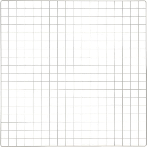 ＴＲＵＳＣＯ　棚用ディスプレイネット　金具付　９００Ｘ９００ネオグレー　ネオグレー TN-9009(NG)