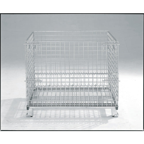 【取寄品】 ＴＲＵＳＣＯ ネットパレット ＳＵＳ３０４製 １０００Ｘ８００Ｘ８５０ T810SU 【送料都度見積】