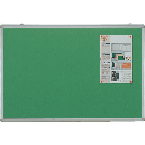 ＴＲＵＳＣＯ　エコロジークロス掲示板　ピン専用　６００Ｘ９００　グリーン KE-23SG