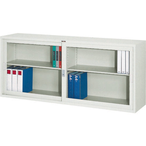 ＴＲＵＳＣＯ　スタンダード書庫（Ａ４判Ｄ４００）ガラス引違Ｗ１７６０ＸＨ７５０ FJG40-G7W