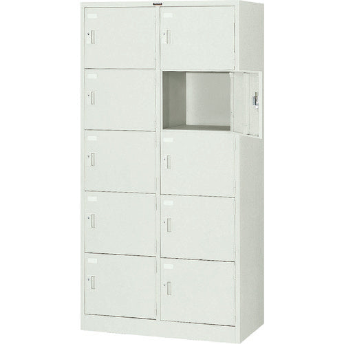 ＴＲＵＳＣＯ　多人数用ロッカー１０人用　９００Ｘ５１５ＸＨ１７９０　シリンダ錠式 SVG10A