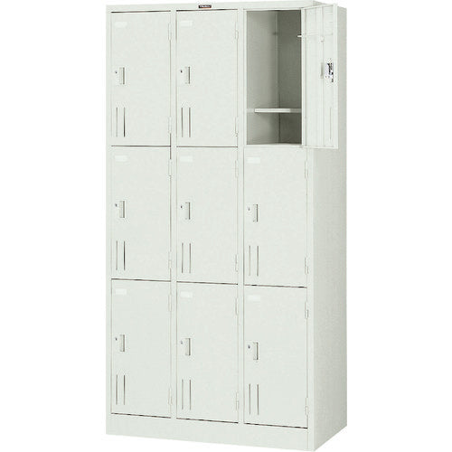 ＴＲＵＳＣＯ　多人数用ロッカー９人用　９００Ｘ５１５ＸＨ１７９０　シリンダ錠式 SVG9A