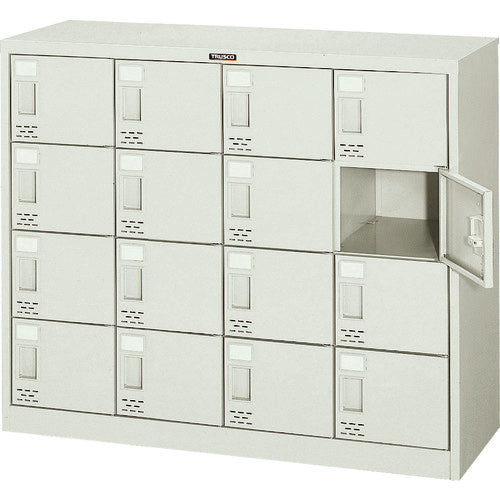 ＴＲＵＳＣＯ　シューズケース　１６人用　１０５０Ｘ３８０Ｘ８８０ SC-16W