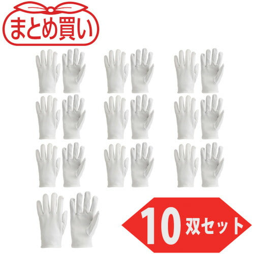 ＴＲＵＳＣＯ　まとめ買い　袖なし革手袋　牛本革製　Ｌ　１０双入 JK-14-L-10P