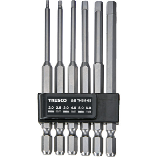 ＴＲＵＳＣＯ　六角ビットセット　１００Ｌ THBM-6S