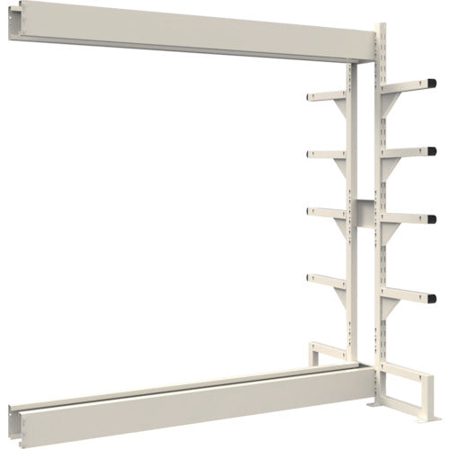 【取寄品】 ＴＲＵＳＣＯ ボルトレス長尺保管棚Ｍ１．５ 複式連結９００Ｘ３００ＸＨ２４００ ５段 VRM1.58335BW 【送料都度見積】