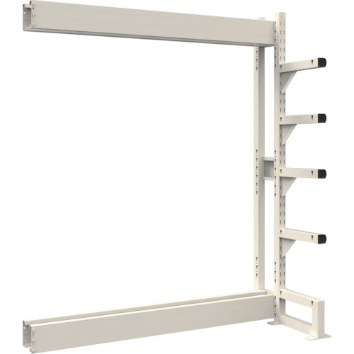 【取寄品】 ＴＲＵＳＣＯ ボルトレス長尺保管棚Ｍ３ 単式連結１２００Ｘ４５０ＸＨ２１００ ５段 VRM37455B 【送料都度見積】