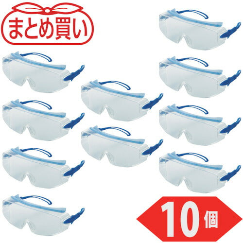 ＴＲＵＳＣＯ まとめ買い 一眼型セーフテイグラス クリア １０個 TVF-80B-10P